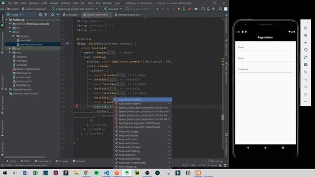 Laravel Flutter Login Registration смотреть онлайн