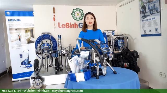 GIỚI THIỆU MÁY PHUN SƠN GRACO 490PC - GIÁ TỐT NHẤT смотреть онлайн