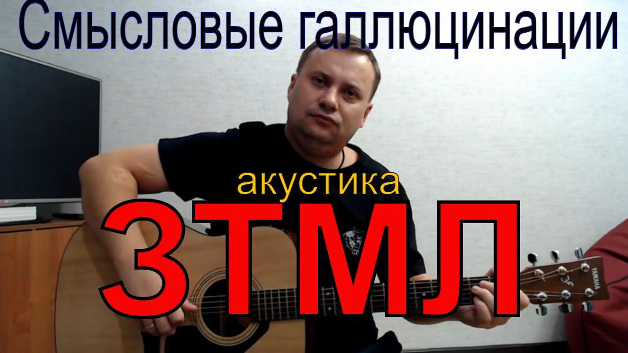 ЗТМЛ / Смысловые галлюцинации / кавер на гитаре смотреть онлайн