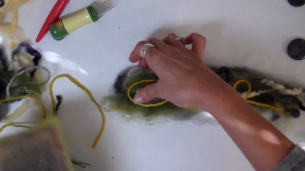 Felted Fiber Cuffs
