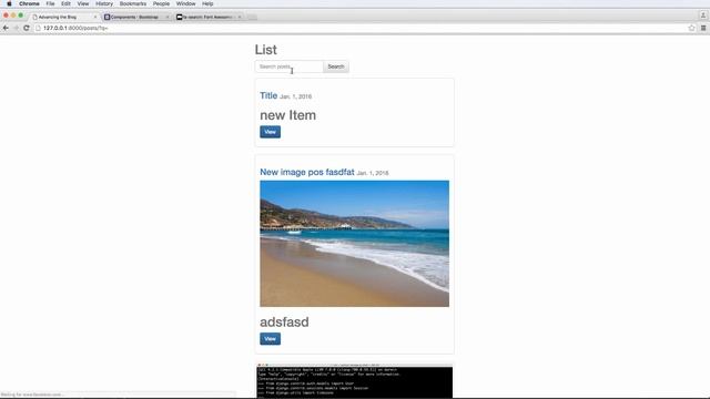 Advancing the Blog: 10 - Bootstrap Input Groups смотреть онлайн
