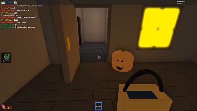 TRICK OR TREAT? I went Trick or Treating in September in Roblox... смотреть онлайн