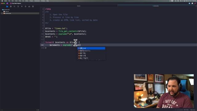 How to Process a File with PHP (Live Coding) смотреть онлайн