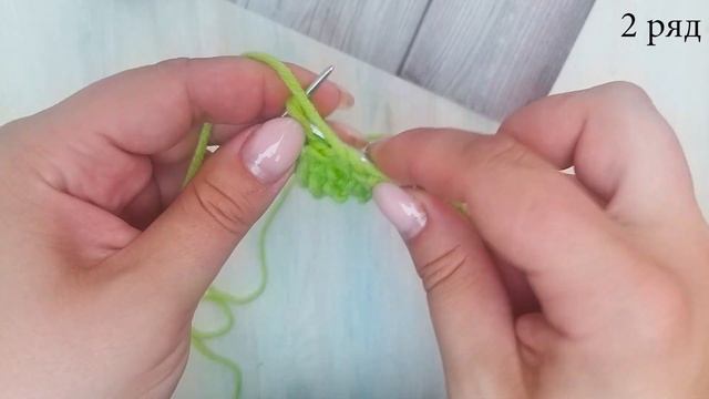 ВЯЖЕТСЯ НА ОДНОМ ДЫХАНИИ! ВСЕГО 2 РЯДА. Вязание СПИЦАМИ для начинающих смотреть онлайн
