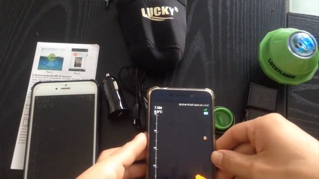 LUCKY WIFI Fish Finder FF916