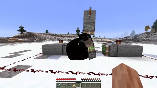 Maxwell the Cat in Minecraft wait what meme part 132 смотреть онлайн