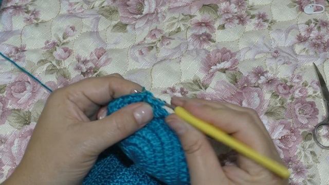 Домашние сапожки крючком.