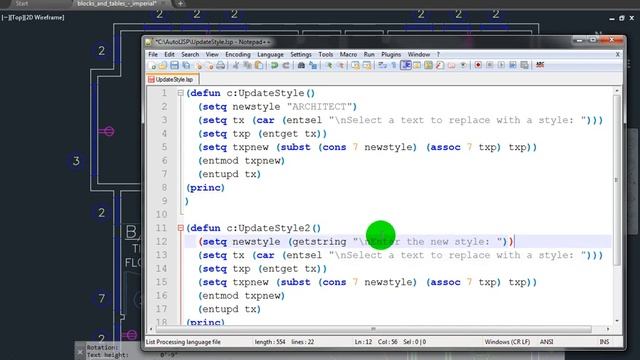Using Autolisp Symbol Tables Functions (TBLSEARCH and TBLNEXT) смотреть онлайн