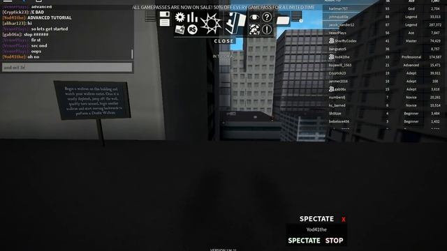 How To Finish The Advanced Tutorial Roblox Parkour смотреть онлайн