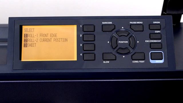 Загрузка листа носителя на FC9000 смотреть онлайн