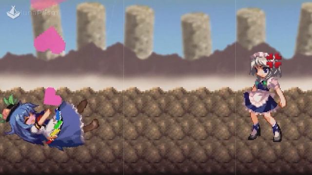Tenshi Fanon vs. Canon [ Touhou Sprite Animation] смотреть онлайн