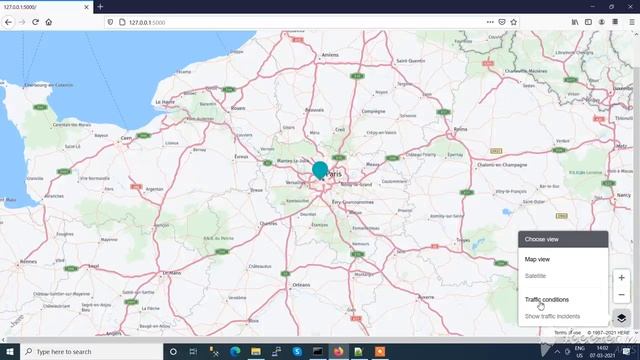 HERE location services api смотреть онлайн