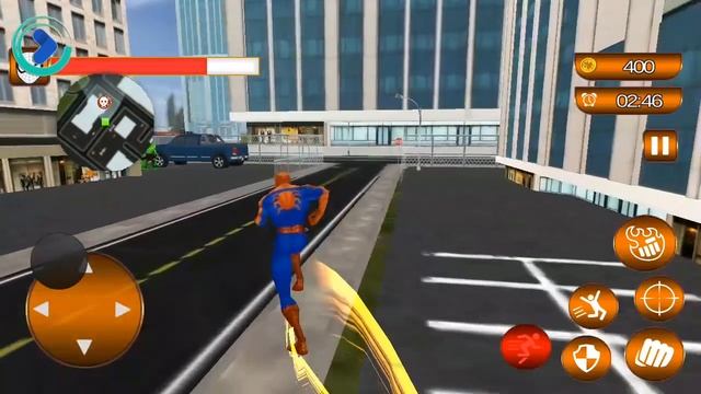 Flying Spider Hero Adventure Fight 2018 (Grand Game Studio) Android Gameplay HD смотреть онлайн