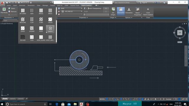 How to make Simple Diagram in AutoCAD-2D|Electro-Chemical Grinding|Title andLabel |AutoCAD Tutorial смотреть онлайн