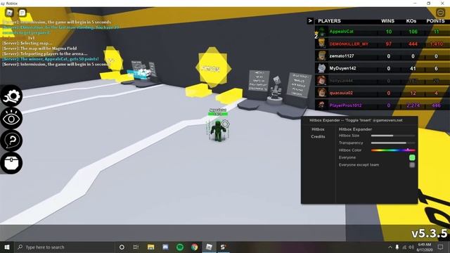 Roblox CRITICAL STRIKE Hack/Script HITBOX EXPANDER смотреть онлайн