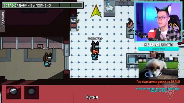 день рождения ✨✅ Амонг Ас, но играем на новой карте AIRSHIP ? *Among Us* смотреть онлайн