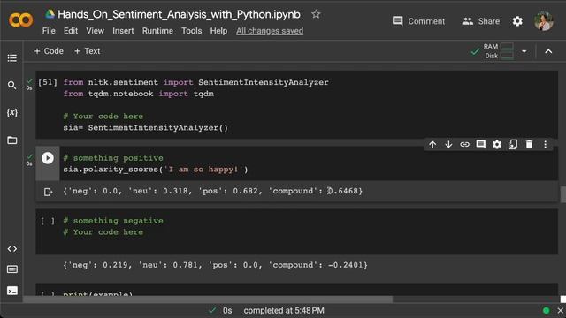 Sentiment analysis with Python смотреть онлайн