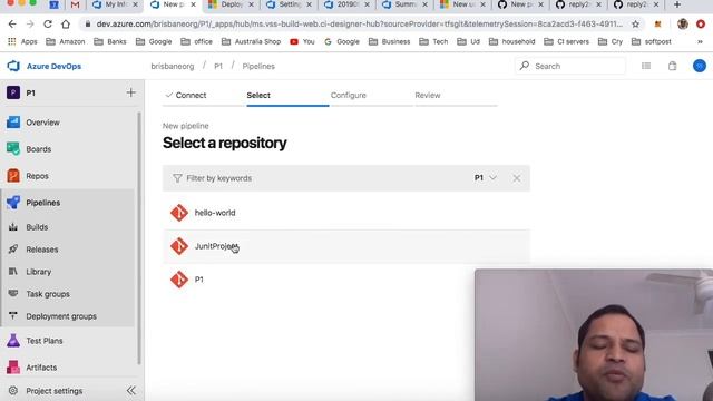 Java Junit Maven pipeline build in Azure devops смотреть онлайн