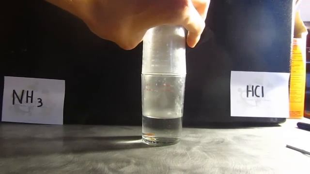 Ammonium Chloride HCl + NH3 = NH4Cl Hydrochloric Acid + Ammonia Hydroxide.