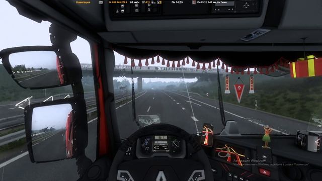 Дальнабой из России в Европу на новеньком Renault Trucks смотреть онлайн