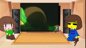 ~Реакция Чары и Фриск на тт~