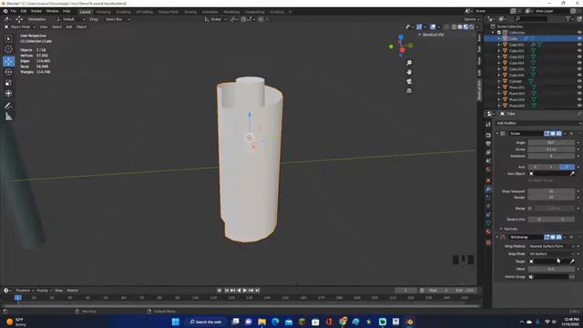 How To Model Wrapped Handles | Blender смотреть онлайн