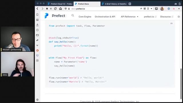 Solving Negative Engineering Problems with Prefect - Talk Python to Me Ep.365 смотреть онлайн