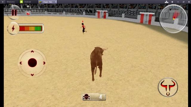 NO angry bull simulator смотреть онлайн
