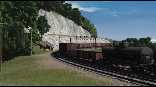 Trainz 2019 | Railfanning Horseshoe Curve in the 1950s! смотреть онлайн