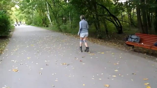 Надюшкины покатушки СЛАЛОМ мабрук и крис крос спиной смотреть онлайн