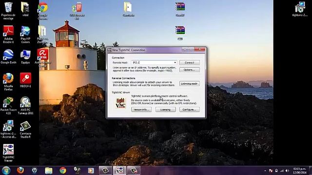 Como descargar, instalar y utilizar Tightvnc смотреть онлайн