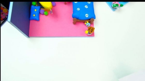 Brawler Sandy Miniature Room - Brawl Stars Clay Art