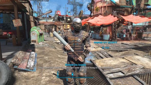 Diamond City Security "They say the old Boston Common's got..." смотреть онлайн