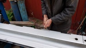 Реставрация аллюминиевых ворот на полуприцепе (SCHMITZ)