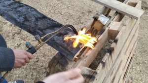 Фасад. Обжиг необрезной доски. Держинский р-н.