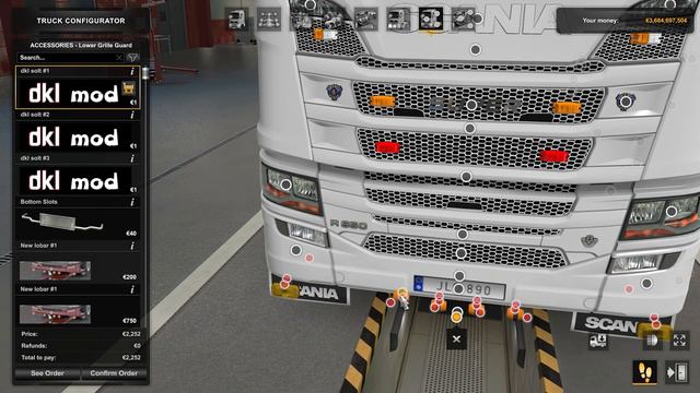 ETS2 Mods V1.44 | BC-Belka Mega Accessory Pack V2.2 | ETS2 Mods