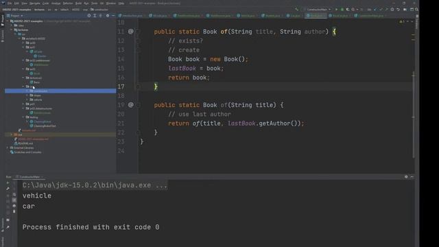 Praktikum 16.02 (oop, ülelaadimine, konstruktor, optional, ex03) смотреть онлайн