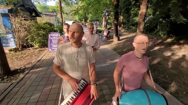 Харинама санкиртана г. Горячий Ключ | 3 июля | ISKM смотреть онлайн