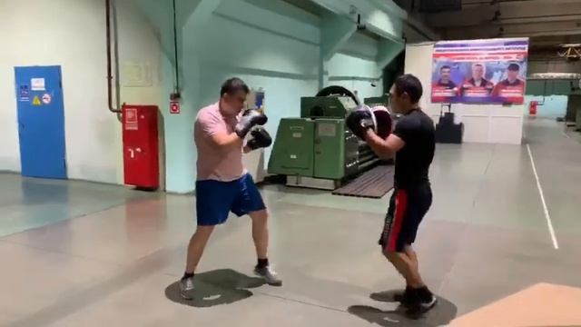 Бокс работа по лапам начало смотреть онлайн
