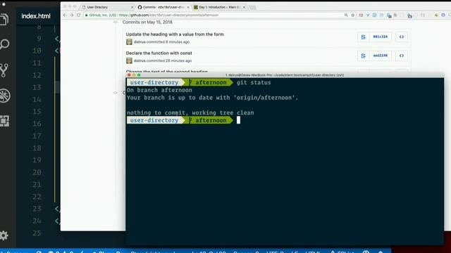 Day 2 - Afternoon, part 5: Git and version control overview - XTBC 2018 Session 1 смотреть онлайн