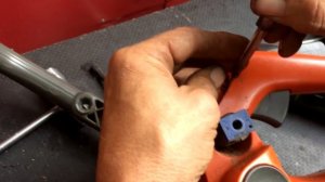 Husqvarna 445 нюансы замены тросика газа