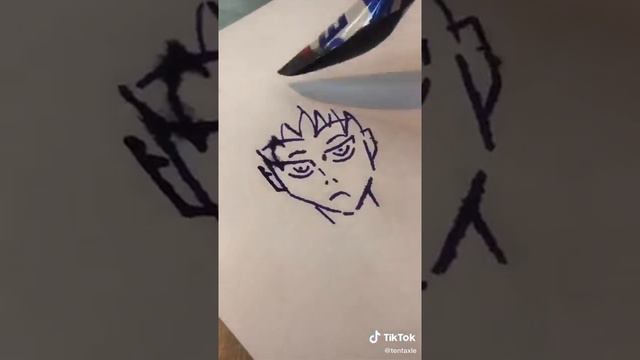 Рисунок пером из банки 2 часть .