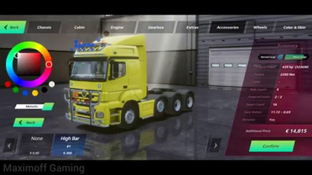 ?MB Axor Customization, Quarry Map Release❓ In Truckers Of Europe 3 By Wanda Software | BETA 0.34.1