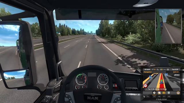 ETS2 - Locomotive Bossloc Road Transport - Heavy Cargo Pack DLC смотреть онлайн