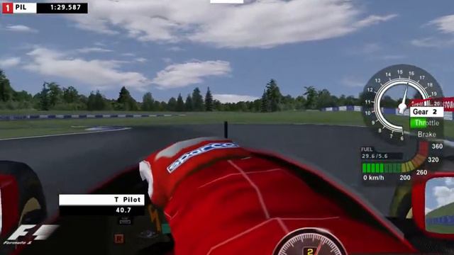 (PG)Rfactor 1994 Mod LE Onboard Gerhard Berger Silverstone смотреть онлайн
