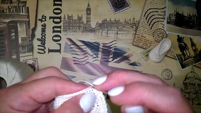 Туфельки для куклы крючком. смотреть онлайн