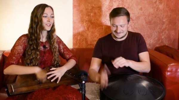 Гусли и Rav Vast drum | Старинный наигрыш "Дорогой"