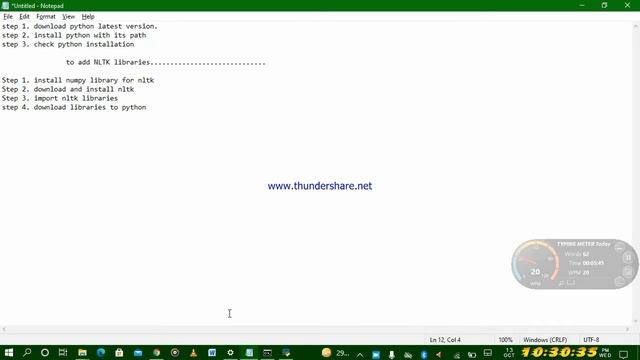 How to install NLTK in python смотреть онлайн
