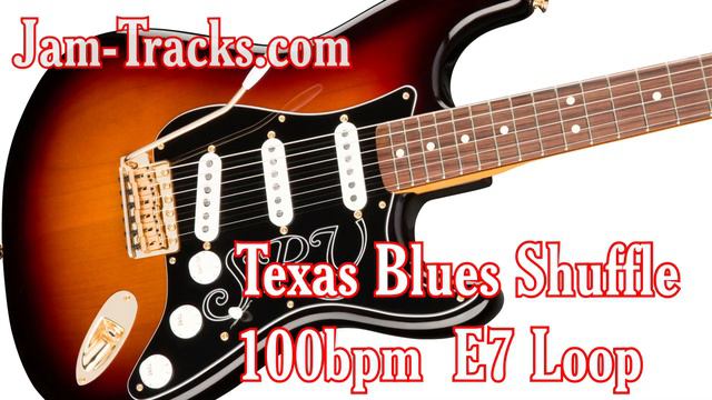 Texas Blues Shuffle Backing Track In E 100bpm (Jam-Tracks.com)
