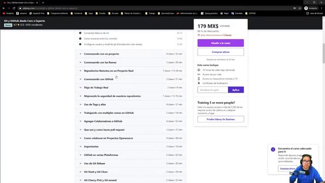 Curso Git y GitHub desde Cero a Experto / CHOCHY смотреть онлайн